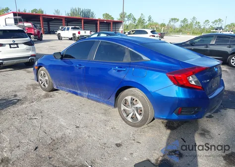 2020 Honda Civic Lx from USA, damaged, VIN 2HGFC2F61LH593555